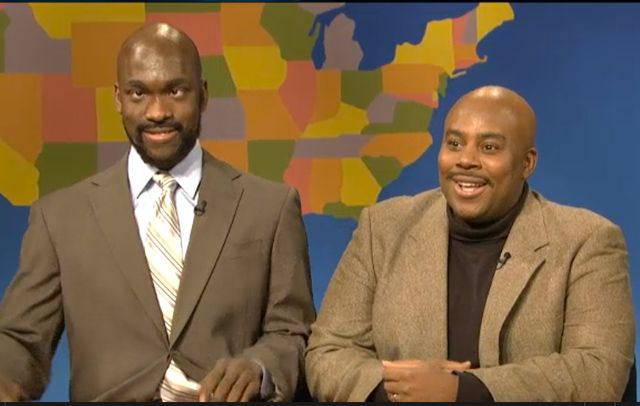 On Weekend Update, German Chancellor Angela Merkel, Charles Barkley and Shaq all stop by.